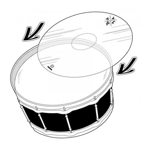 DRUM EFFECT SHEET  10″,12″,13″,16″ set ドラム・エフェクトシート