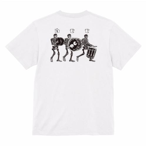 DTT Tシャツ hirotton0102 WHITE バックプリント有り