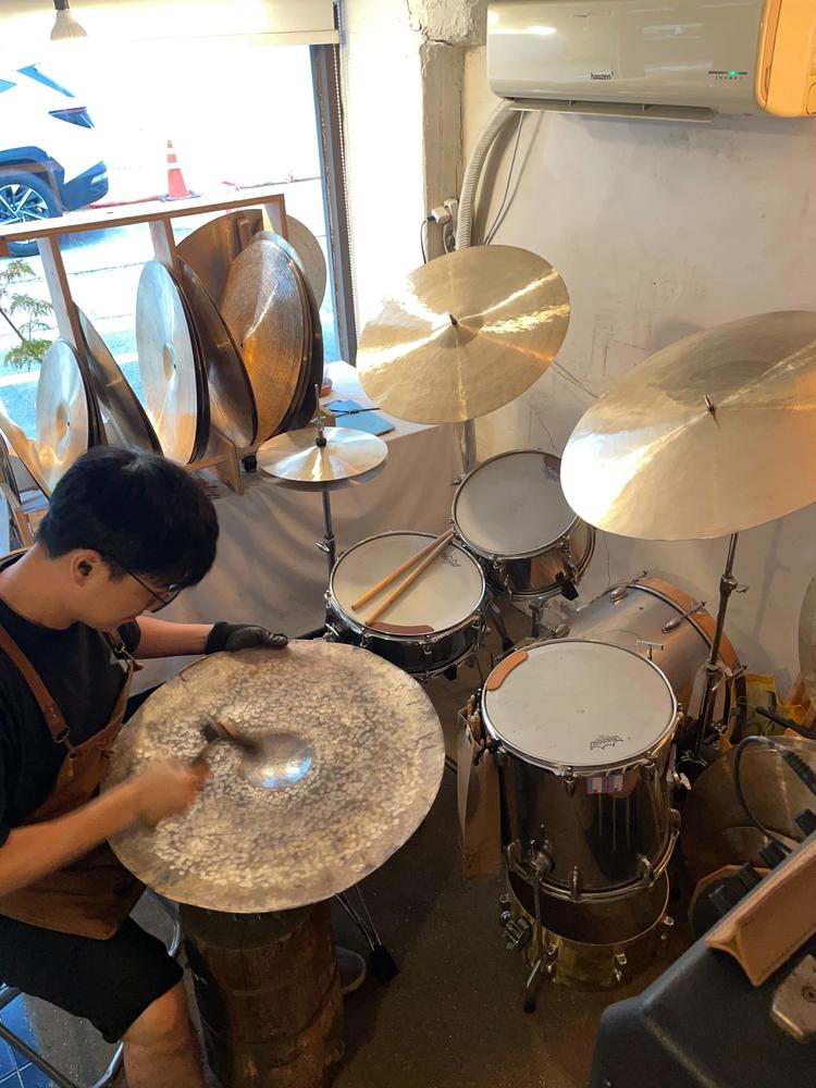 cymbalsmithHYH シンバル 雫ハイハット 15インチ