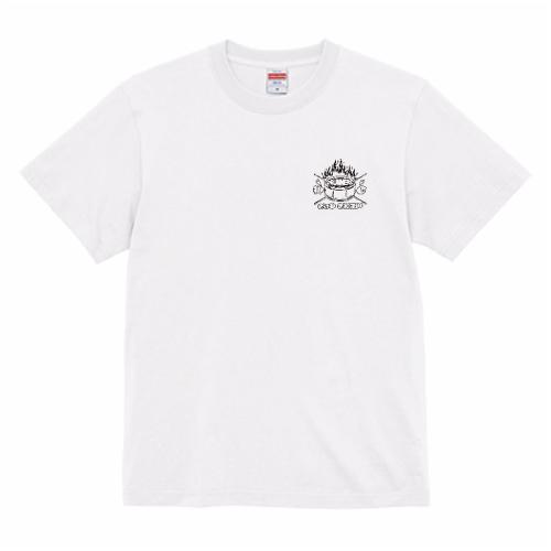 DTT Tシャツ hirotton0102 WHITE バックプリント有り