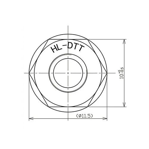 HARDLOCK-LUGNUT 15mm【DRUMMERS TOP TEAM】