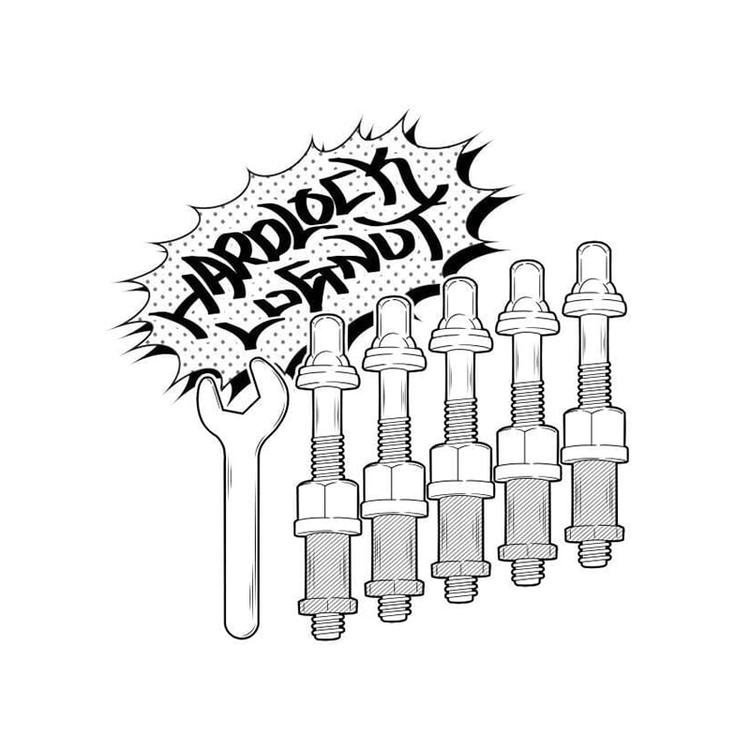HARDLOCK-LUGNUT 17mm【DRUMMERS TOP TEAM】