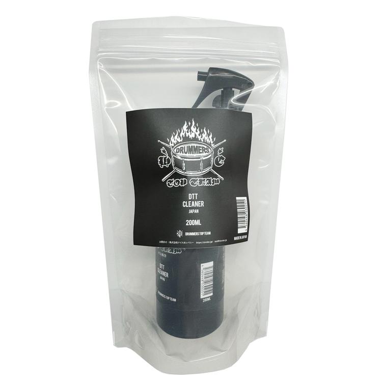 【Drummerstopteasm】DTT CLEANER|楽器用クリーナー|ロゴが消えないシンバル磨き