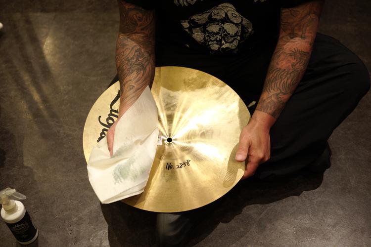 【Drummerstopteasm】DTT CLEANER|楽器用クリーナー|ロゴが消えないシンバル磨き