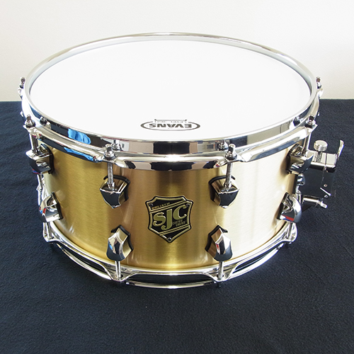 SJC Custom Drums / Goliath Bell Brass Snare 7x14"